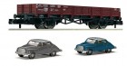 820002 Fleischmann Flat car loaded with vehicles DKW
